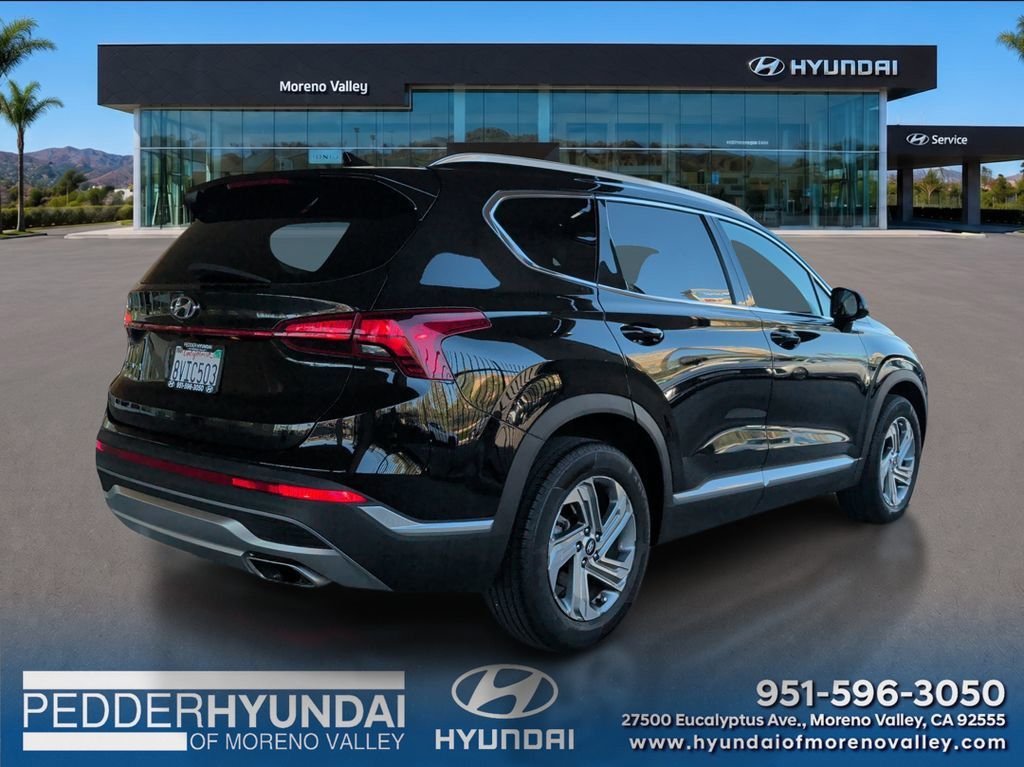Certified Used 2021 Black Hyundai SEL image 4