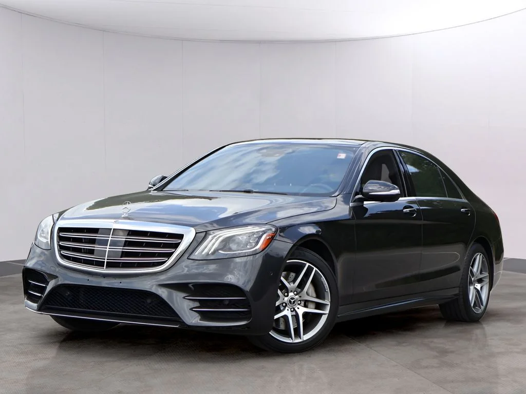 Used 2019 Magnetite Black Metallic Mercedes-Benz S 450 image 1