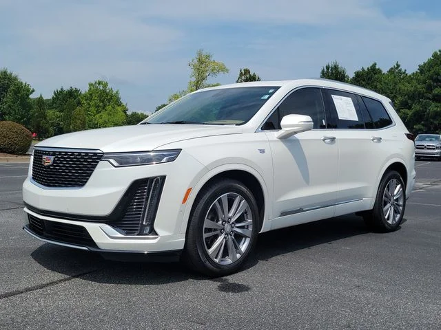 Used 2024 Crystal White Tricoat Cadillac Premium Luxury image 29