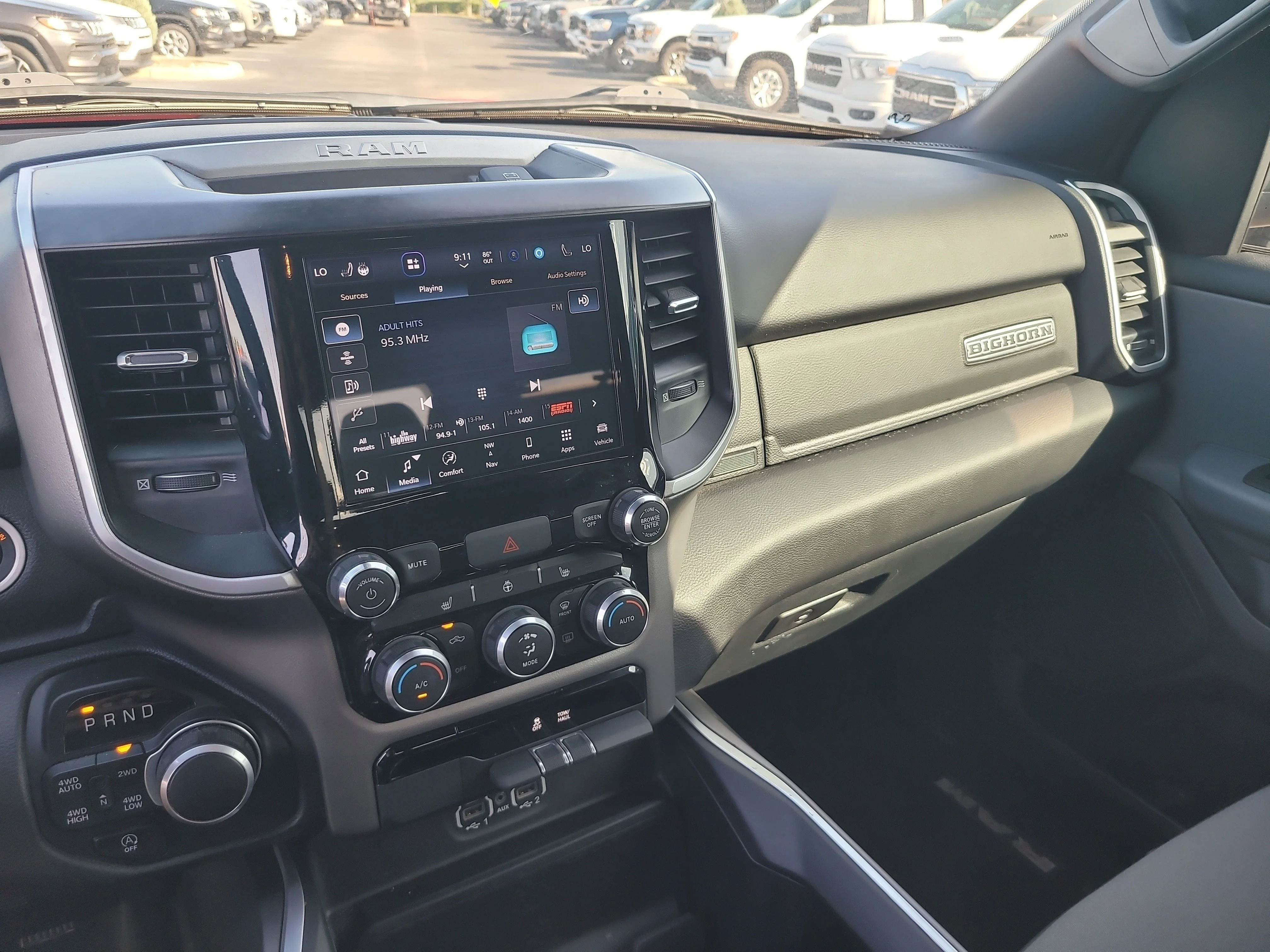 Used 2023 Flame Red Clearcoat Ram Big Horn image 21