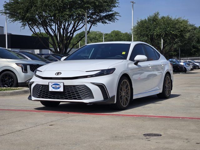 Used 2025 White Toyota SE image 3