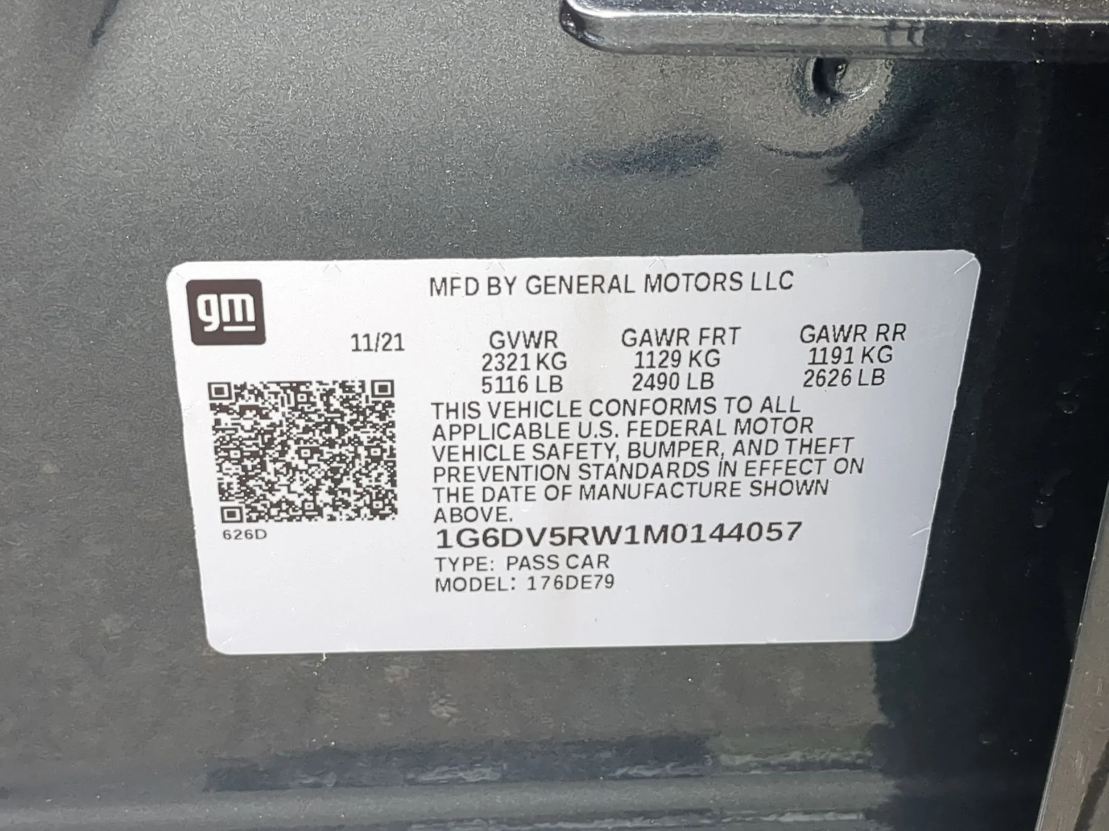 Used 2021 Shadow Metallic Cadillac V-Series image 33