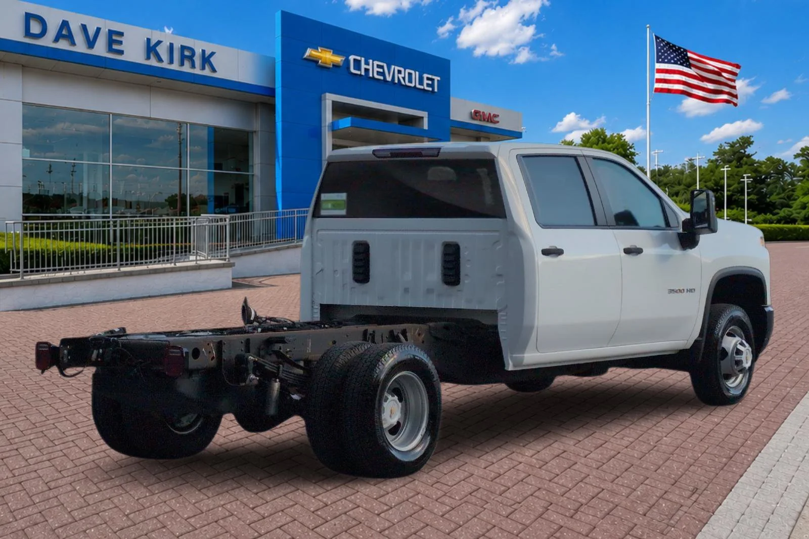 Used 2024 Summit White Chevrolet Work Truck image 3