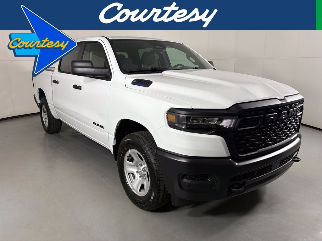 New 2027 Bright White Clear-Coat Exterior Paint RAM Tradesman image 1