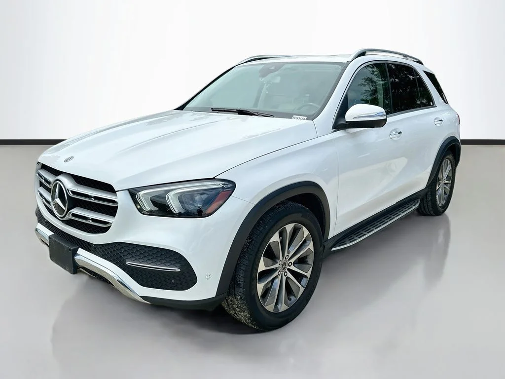 Certified Used 2020 Polar White Mercedes-Benz GLE 350 image 1