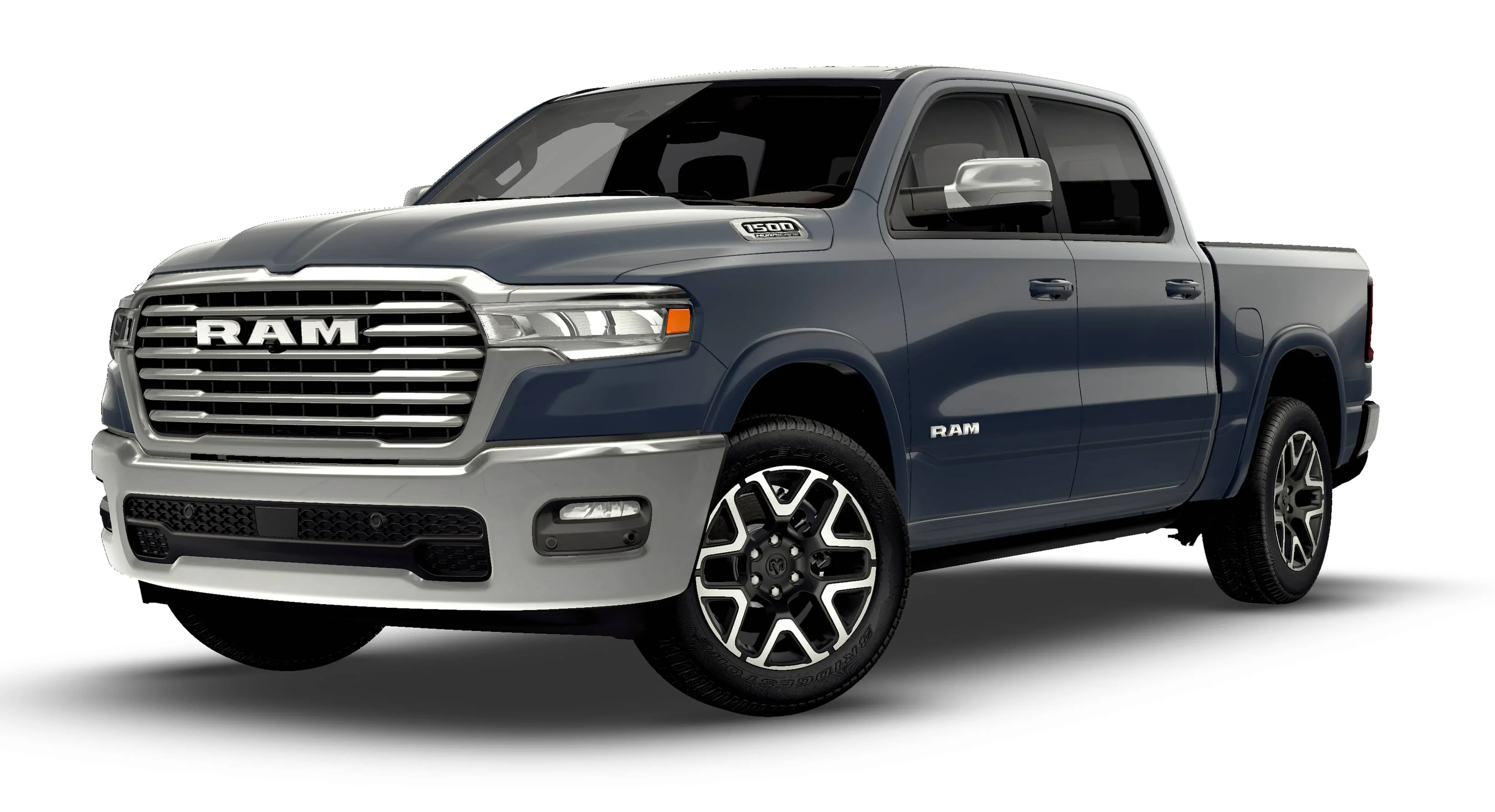 New 2026 Forged Blue Metallic Exterior Paint RAM LARAMIE image 13