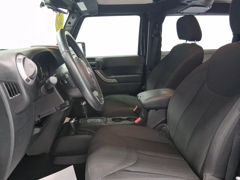 Used 2015 Jeep Wrangler Sport with VIN 1C4AJWAGXFL658643 for sale in Cuyahoga Falls, OH