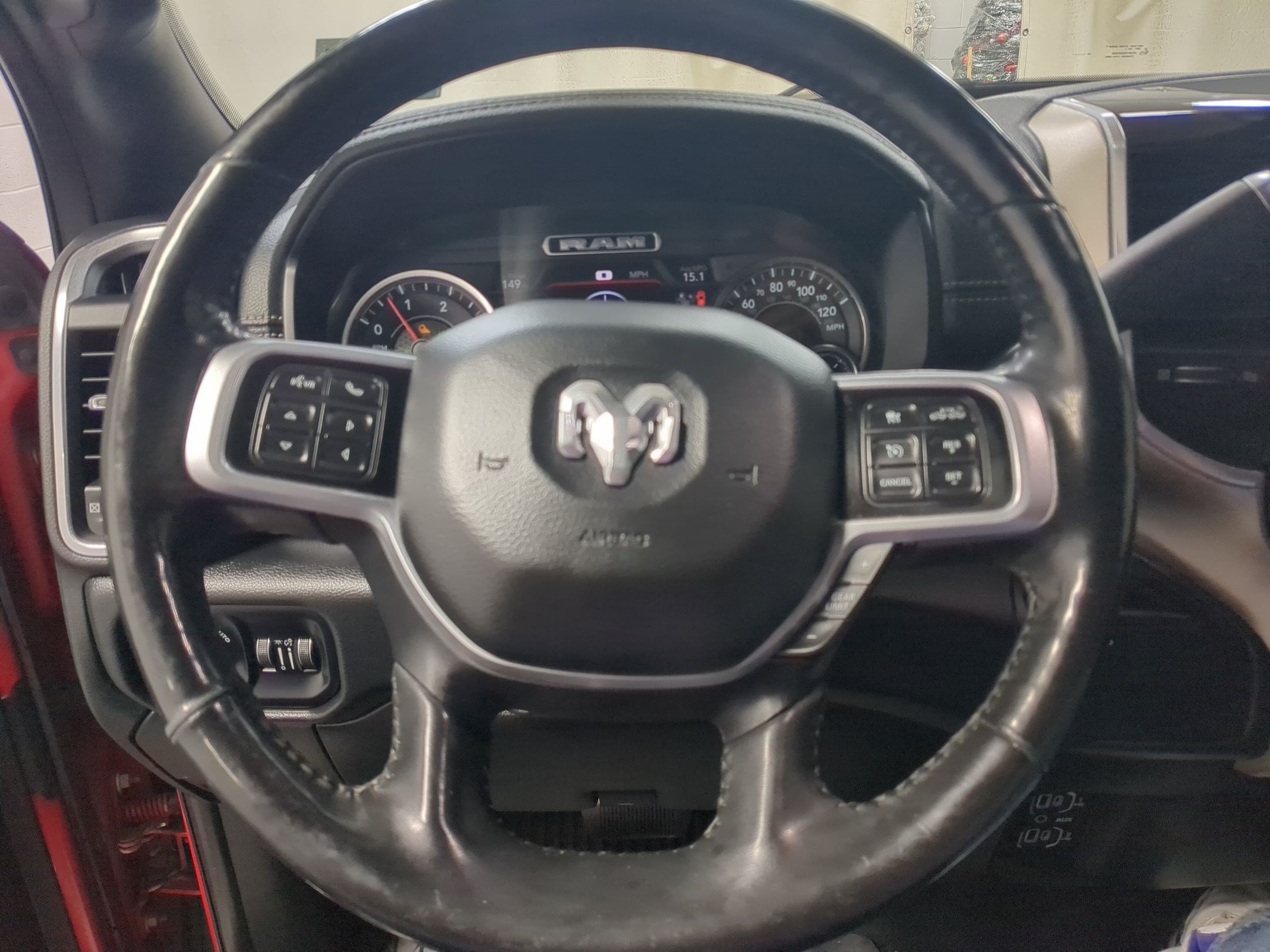 Used 2019 Flame Red Clearcoat Ram Laramie image 18