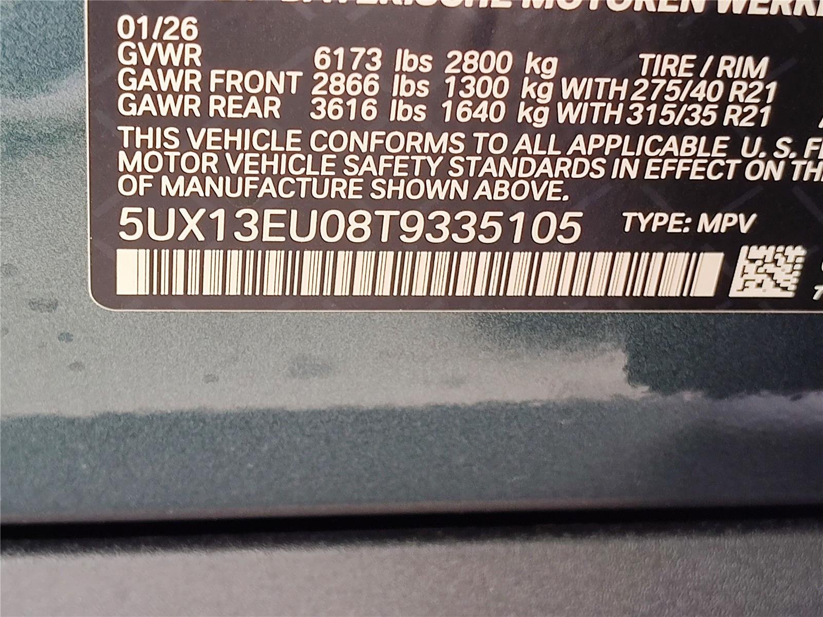 New 2026 Blue Ridge Mountain Metallic BMW sDrive40i image 16