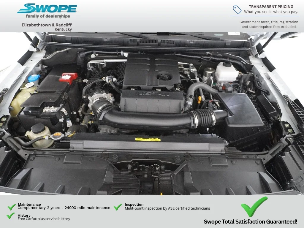Used 2023 Glacier White Nissan SV image 28