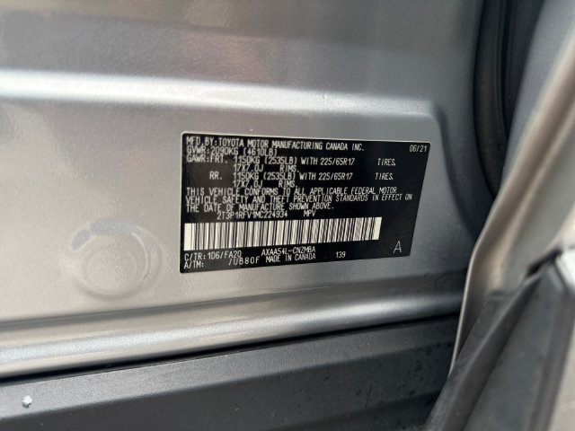 Used 2021 Silver Sky Metallic Toyota XLE image 25