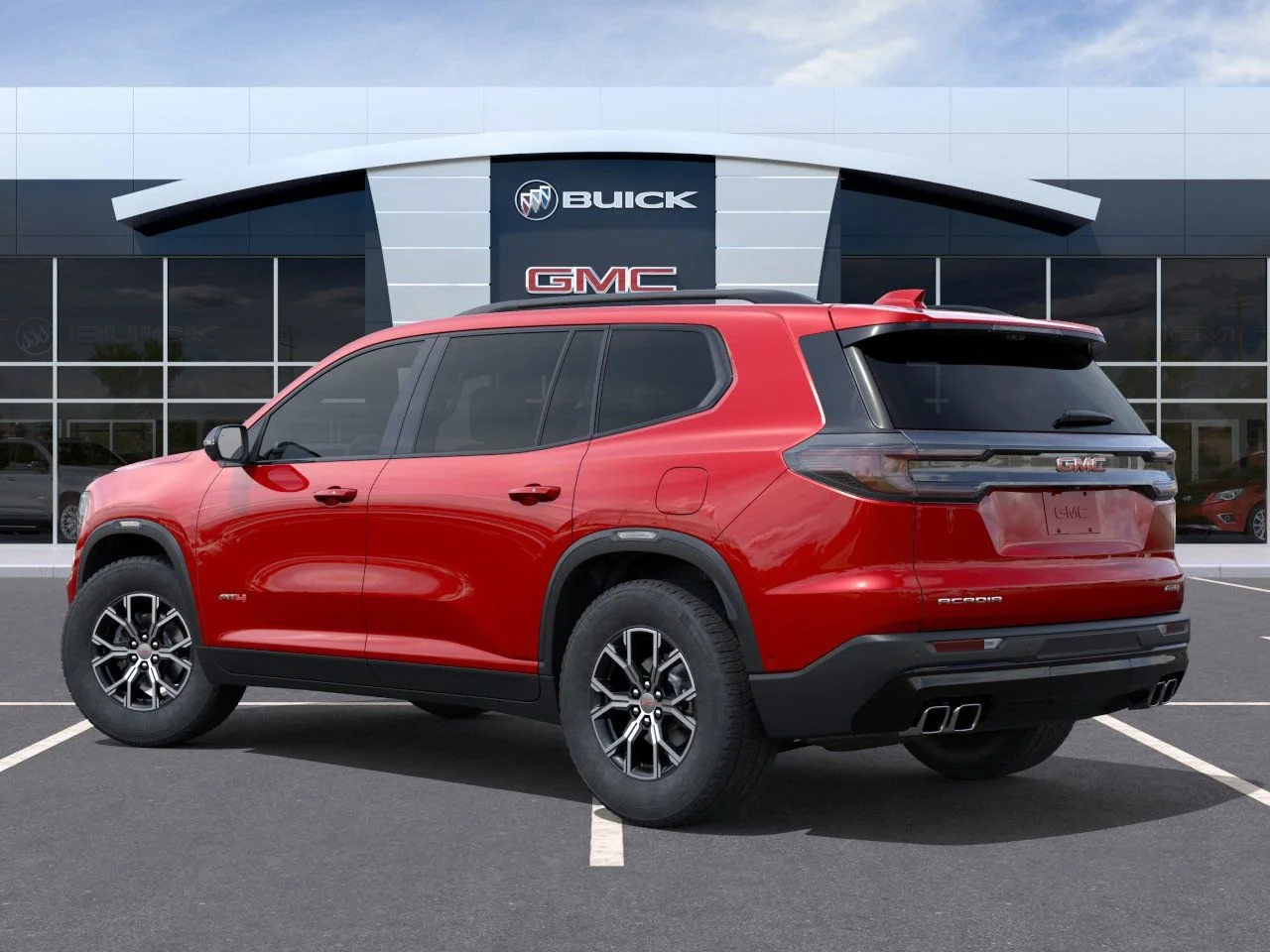 New 2026 Volcanic Red Tintcoat GMC AT4 image 3