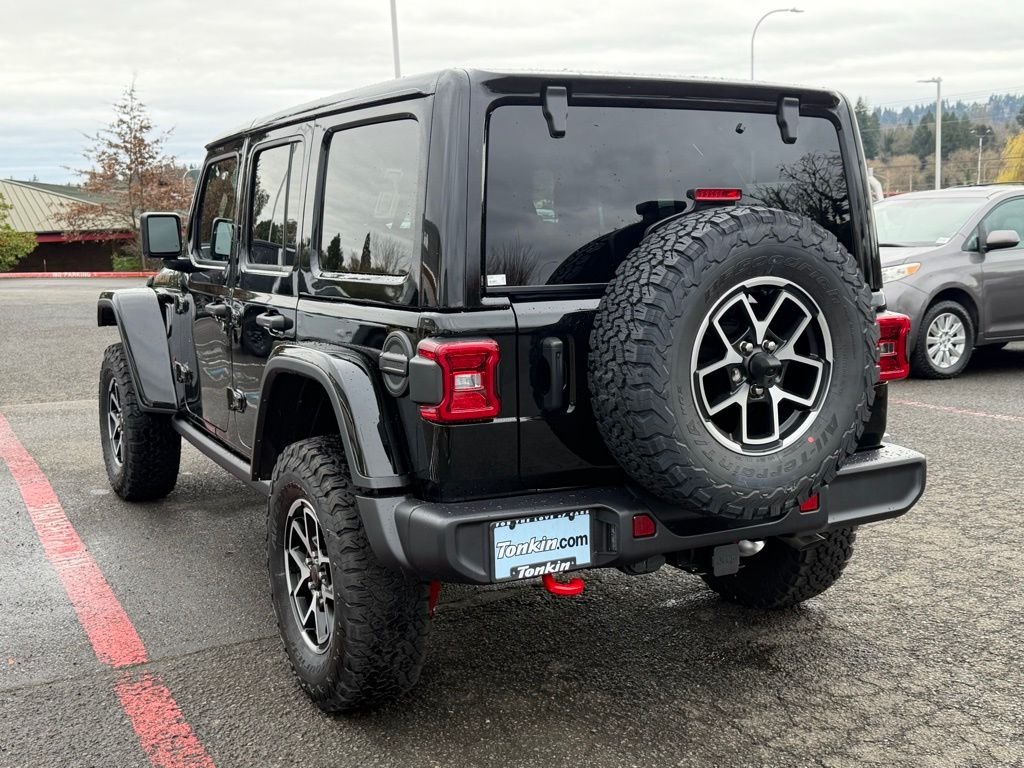 New 2026 Black Clear-Coat Exterior Paint Jeep Rubicon image 6
