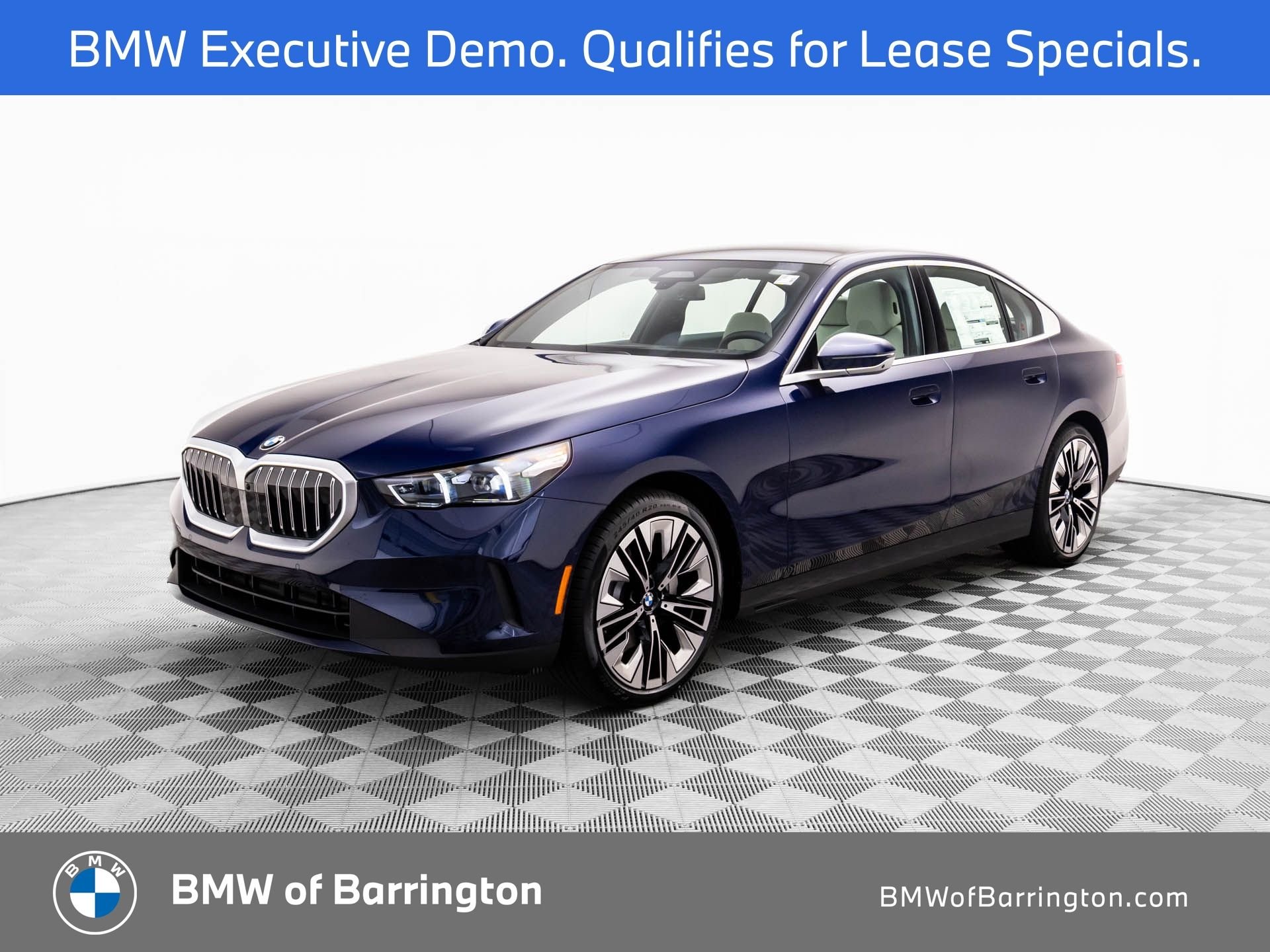 New 2026 Tanzanite Blue II Metallic BMW 530i xDrive image 1
