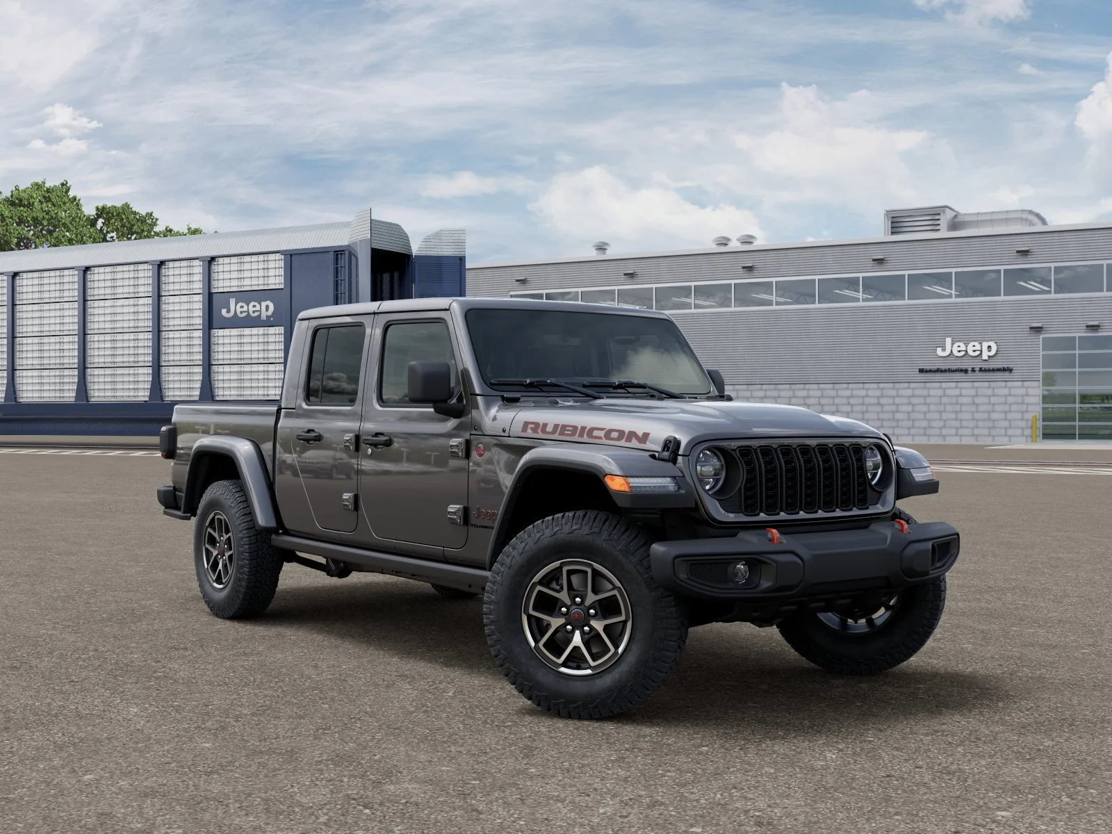 New 2026 Granite Crystal Metallic Clearcoat Jeep Rubicon image 5