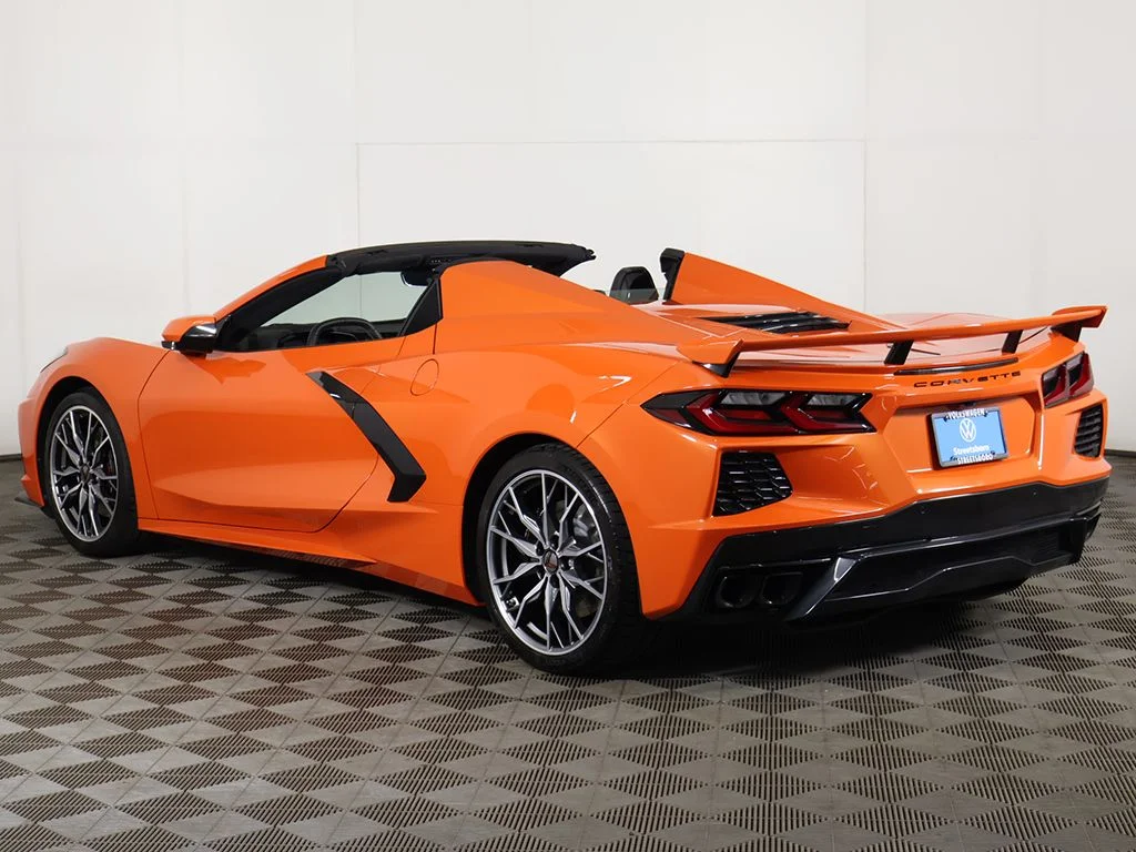Used 2025 Orange Chevrolet Stingray image 13