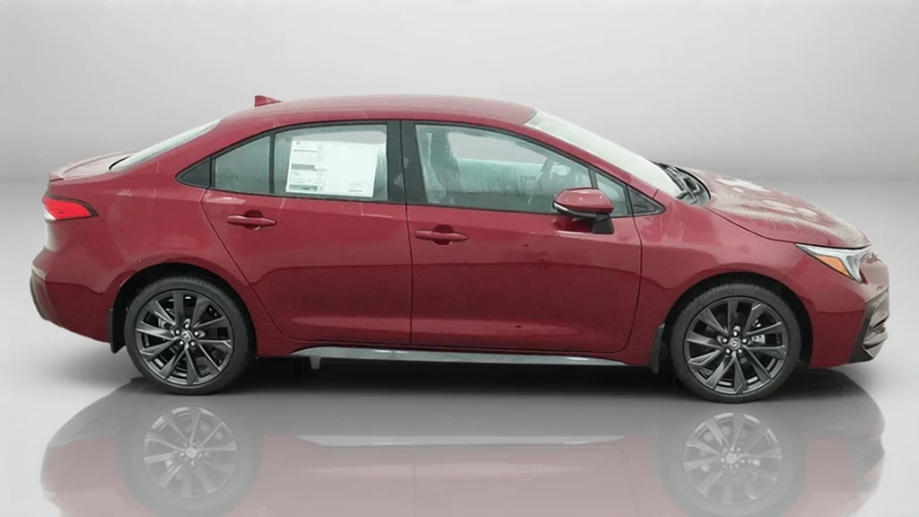 New 2026 Ruby Flare Pearl Toyota SE image 7