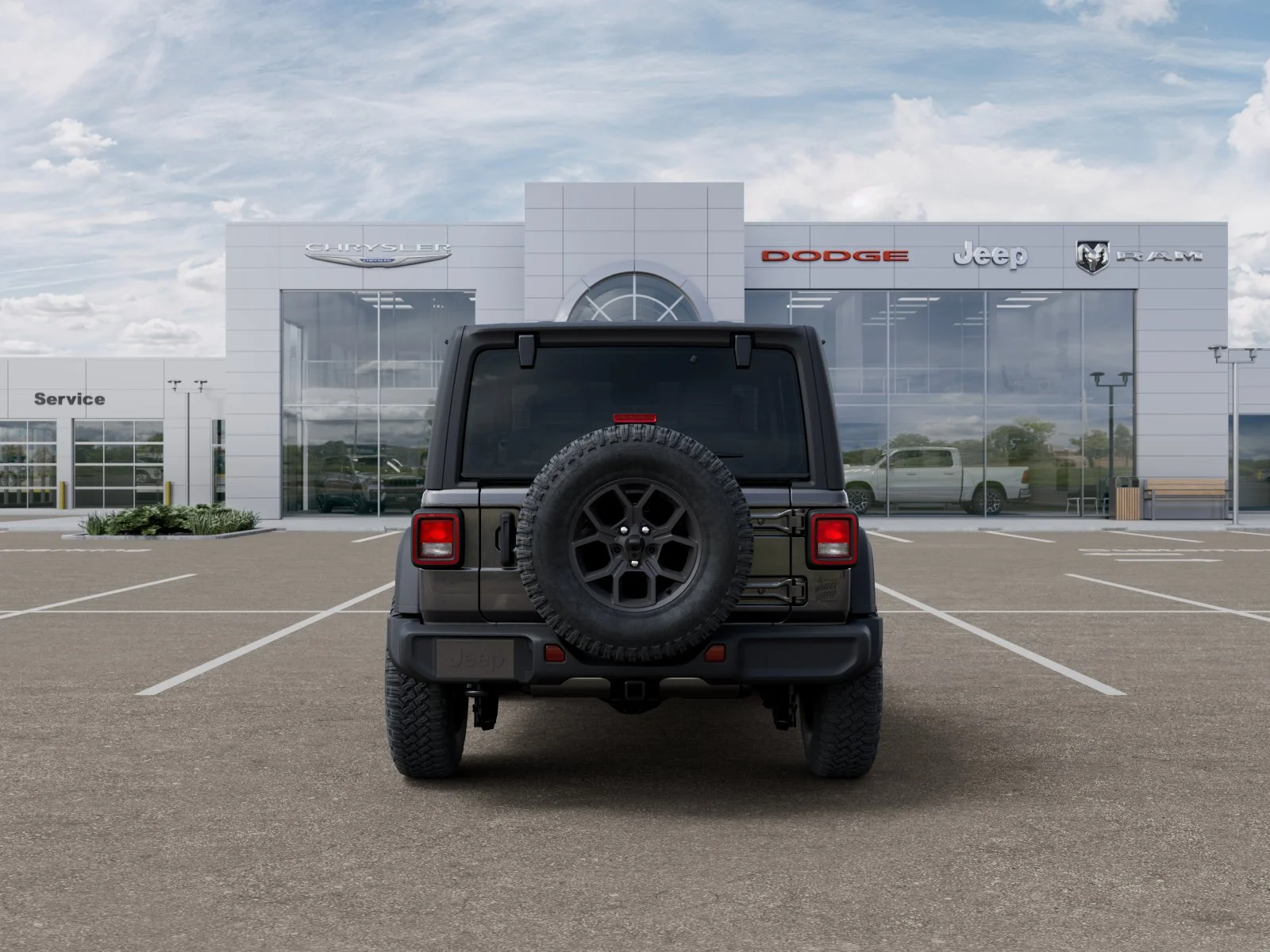 New 2026 Granite Crystal Metallic Clearcoat Jeep Willys image 29