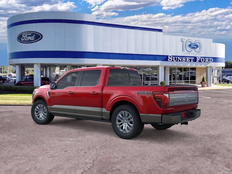 New 2026 Ruby Red Metallic Tinted Clearcoat Ford King Ranch image 4