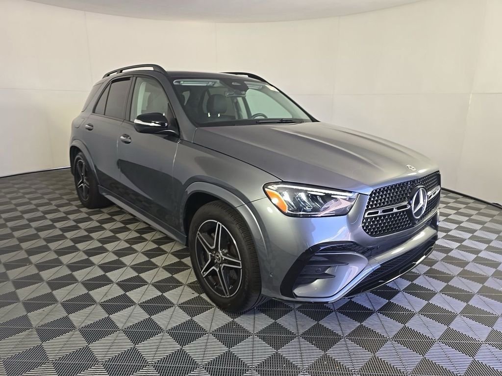 Certified Used 2024 Gray Mercedes-Benz GLE 350 image 2