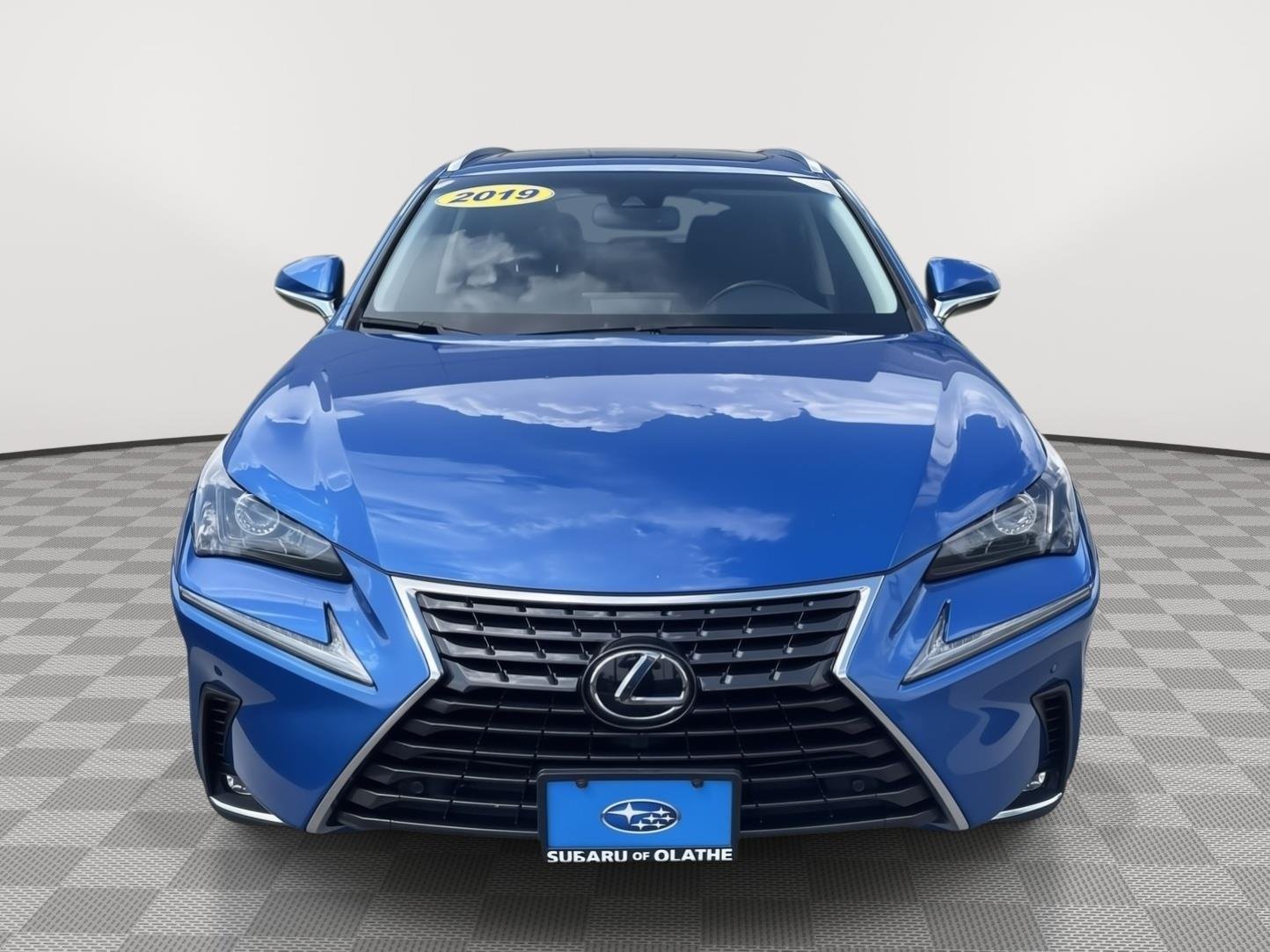 Used 2019 Blue Vortex Metallic Lexus Base image 3