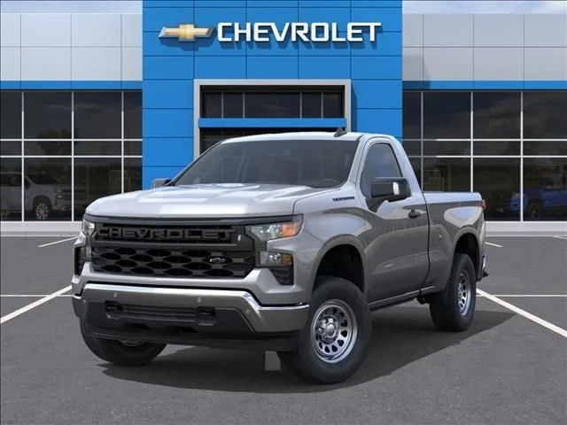 New 2026 Sterling Gray Metallic Chevrolet WT image 6