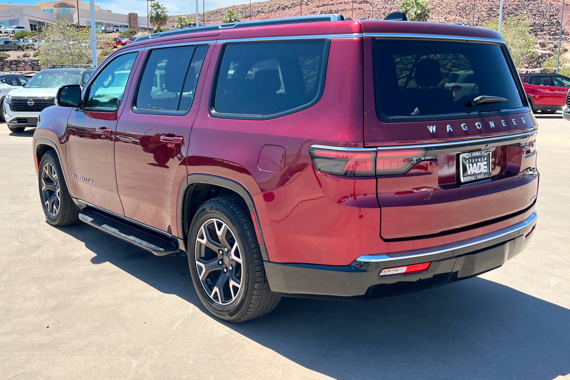 Used 2024 Velvet Red Pearlcoat Jeep Series III image 3