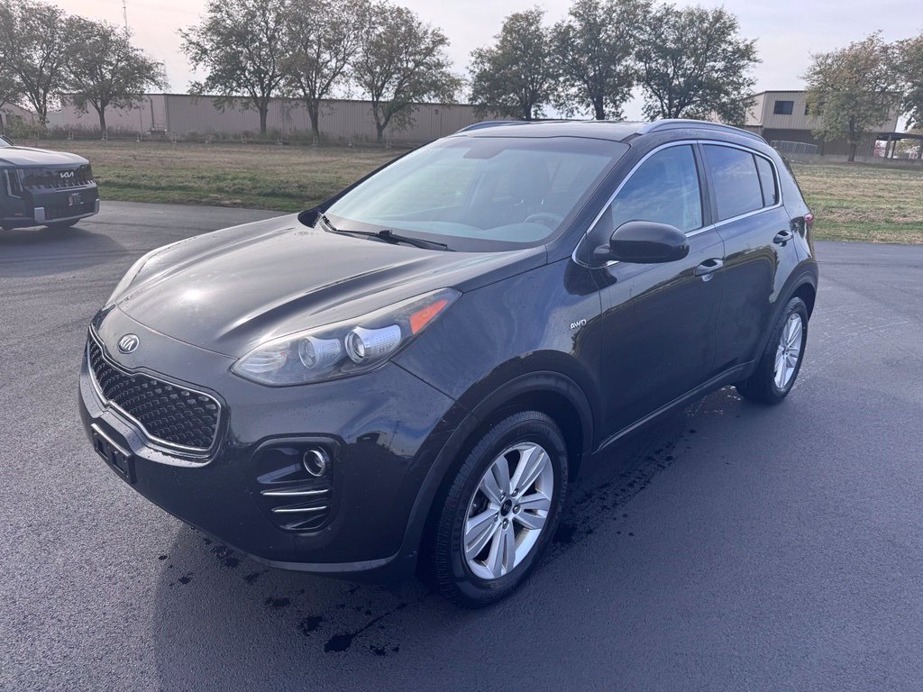Used 2017 Black Cherry Kia LX image 2