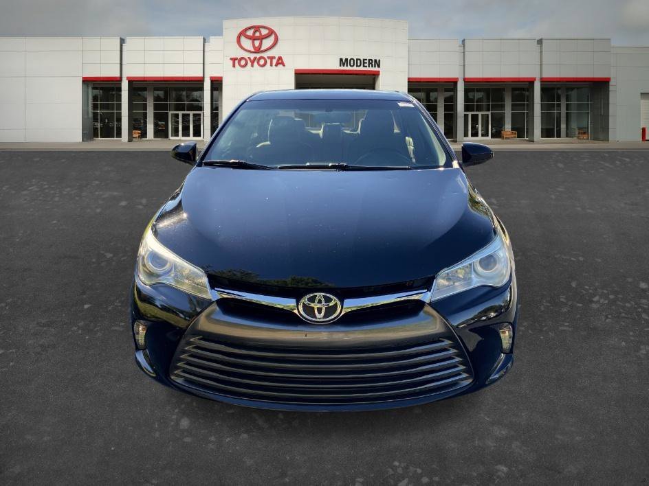 Used 2017 Midnight Black Metallic Toyota LE image 2