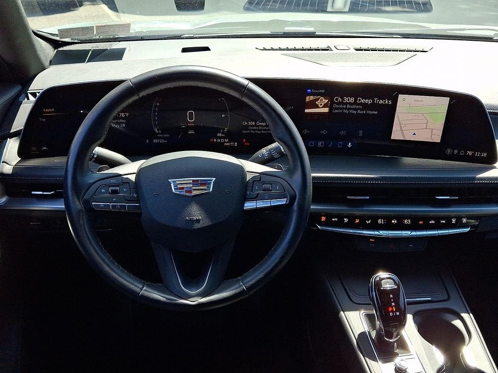 Used 2024 Silver Cadillac Premium Luxury image 12