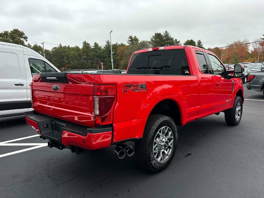 Used 2022 Red Ford Lariat image 3
