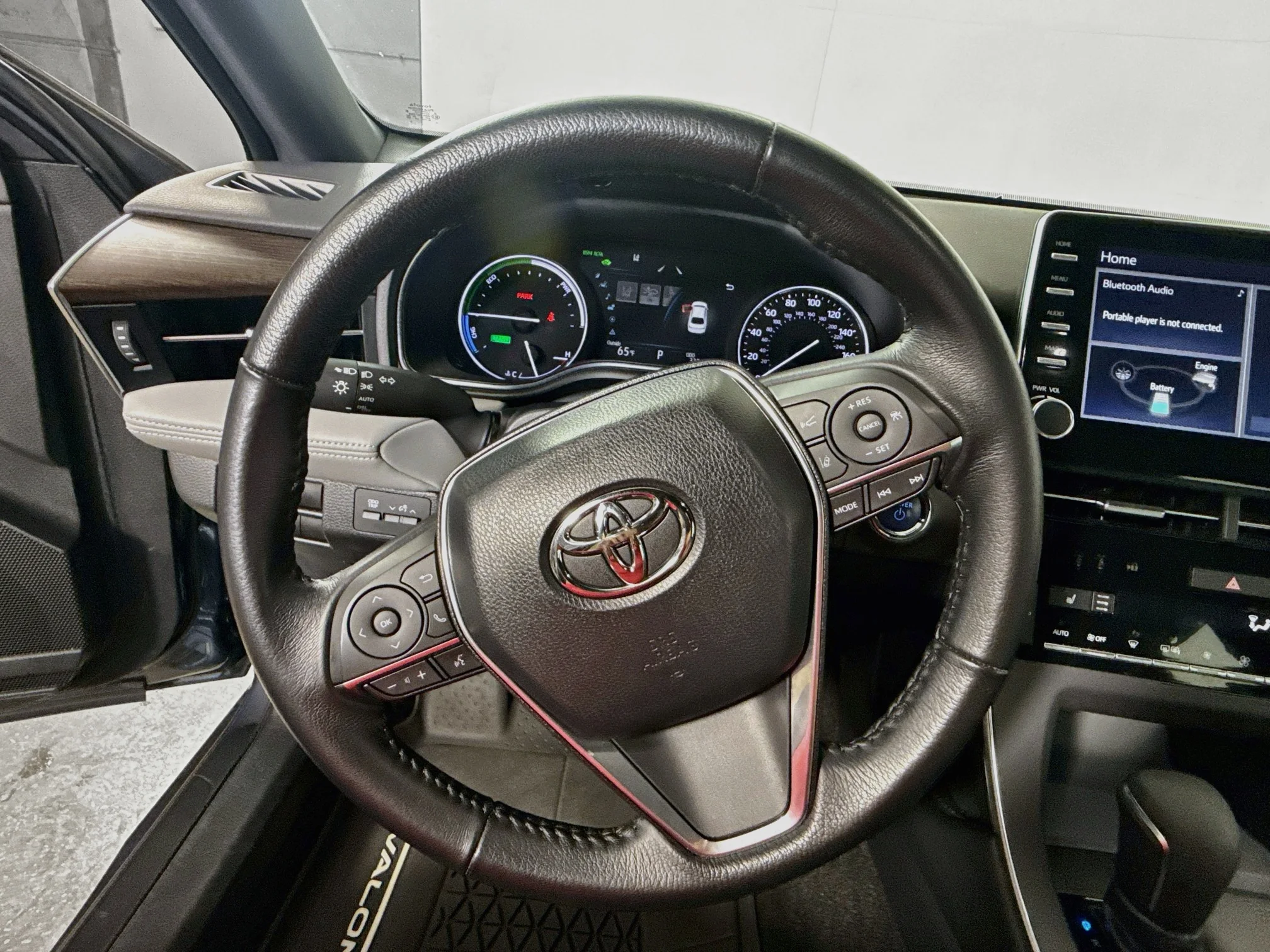 Used 2019 Harbor Gray Metallic Toyota Hybrid XLE image 11