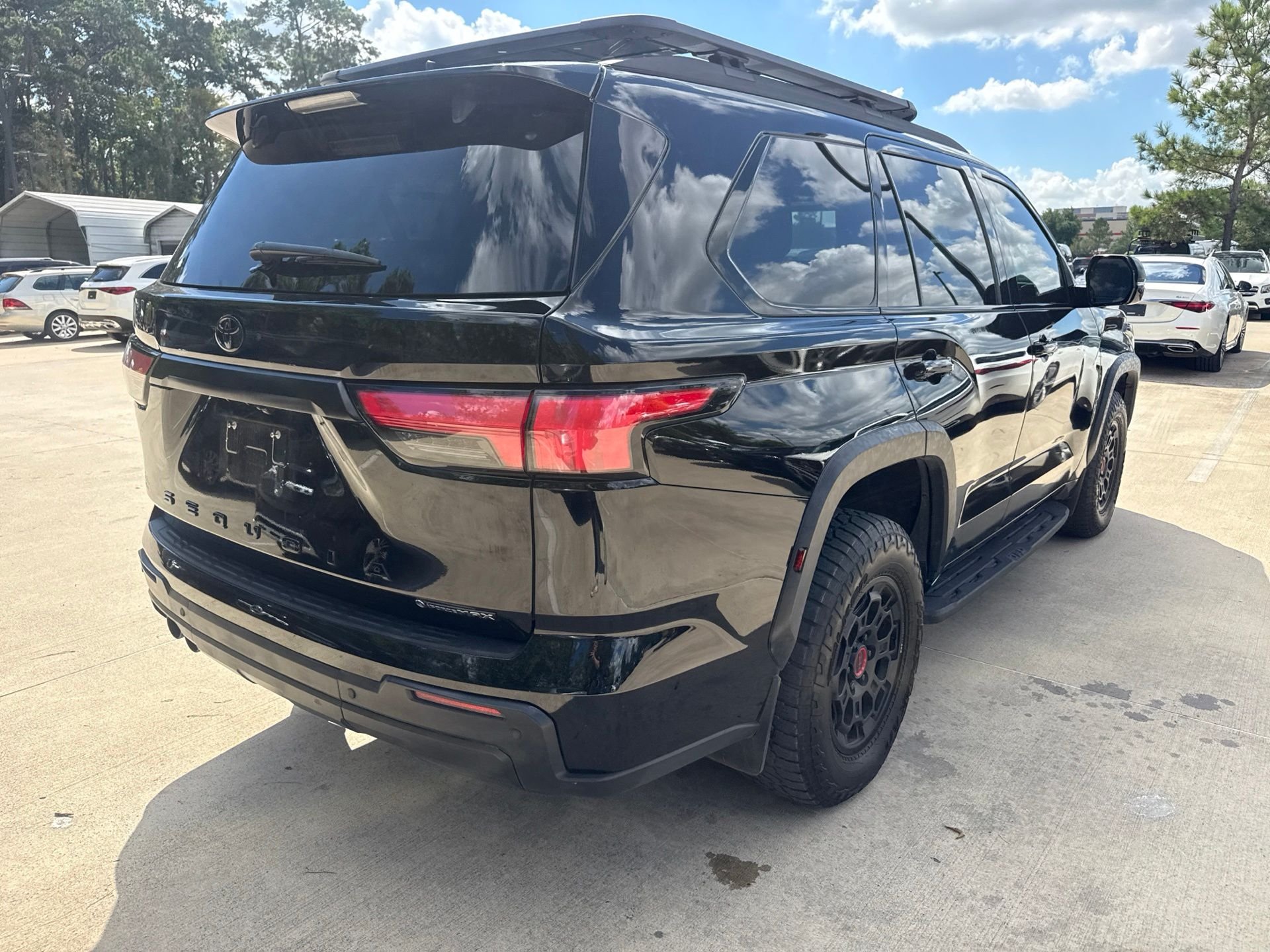 Used 2025 Midnight Black Metallic Toyota TRD Pro image 4