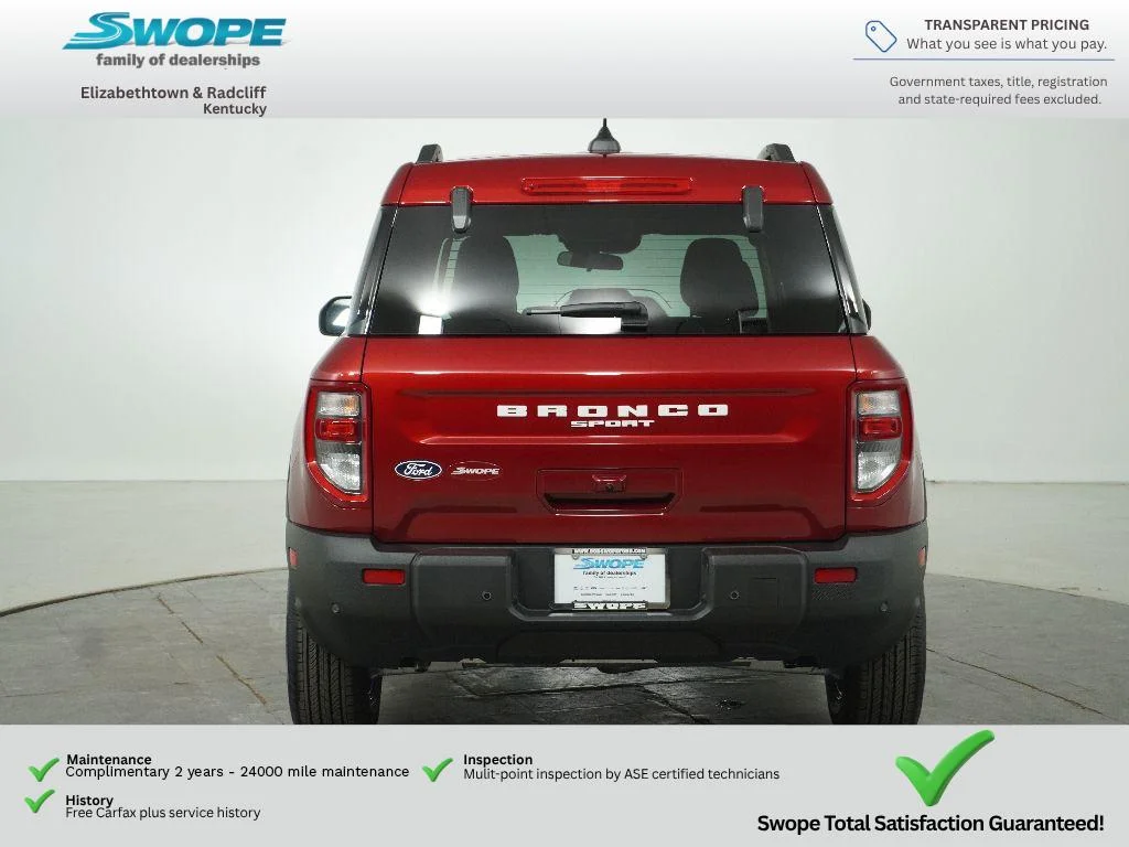 New 2026 Ruby Red Metallic Tinted Clearcoat Ford Big Bend® image 6