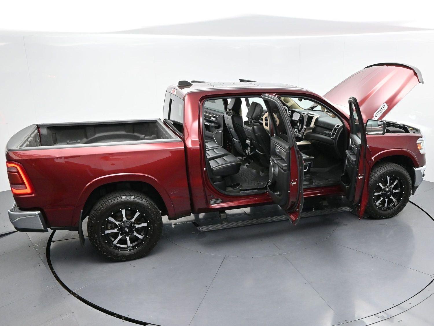 Used 2021 Delmonico Red Pearlcoat Ram Laramie image 43