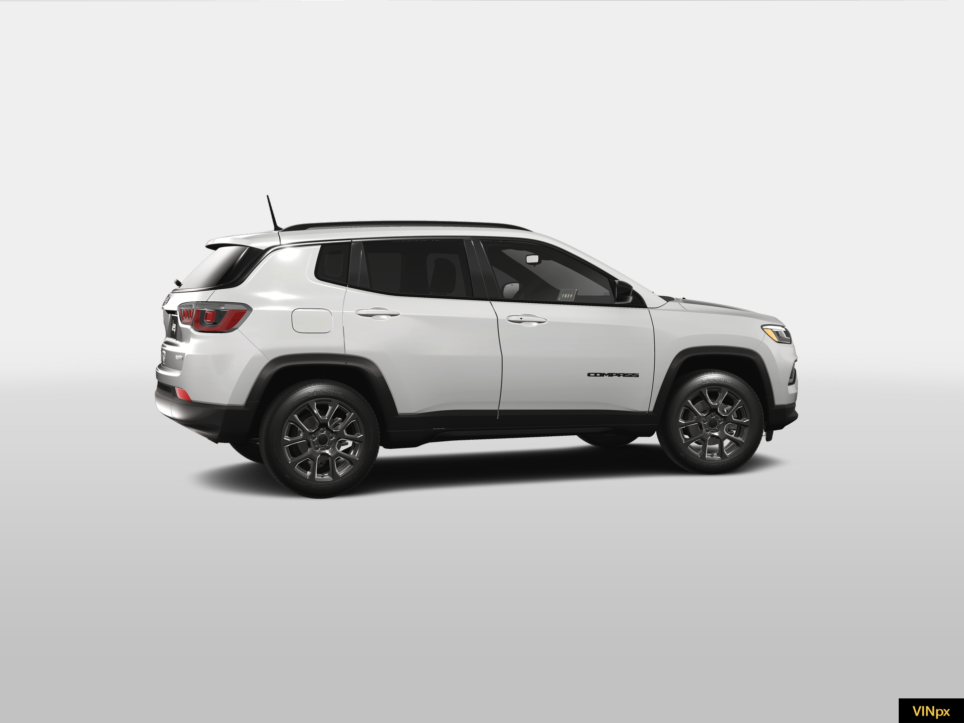 New 2026 Bright White Clear-Coat Exterior Paint Jeep Latitude image 15