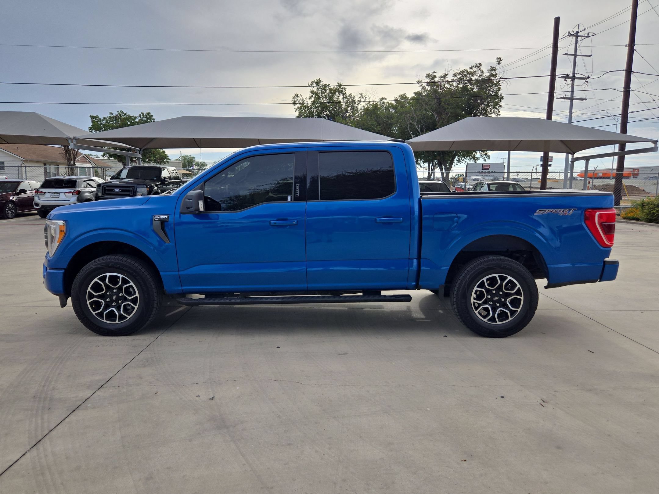 Used 2021 Blue Ford ECOBOOST image 6