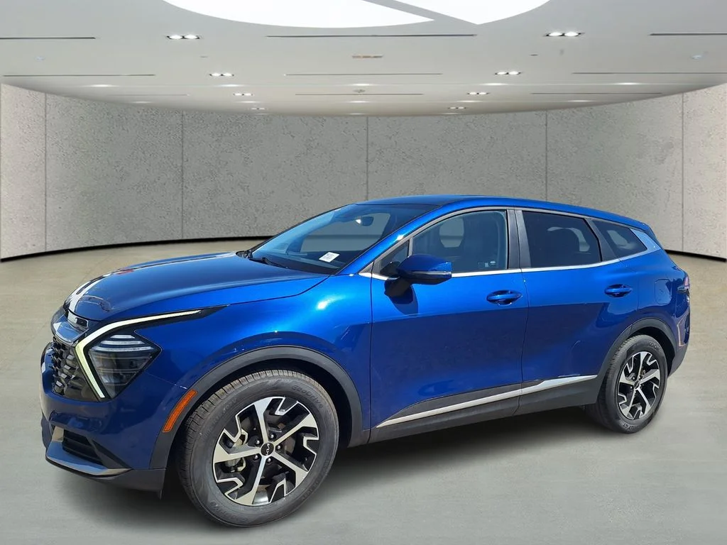 Used 2025 Sapphire Blue Kia EX image 1