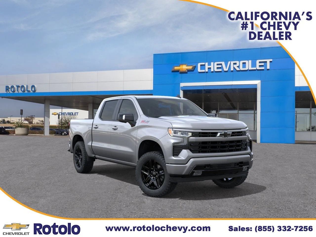 New 2026 Sterling Gray Metallic Chevrolet RST image 1