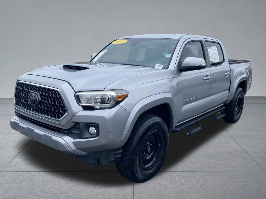 Used 2018 Silver Toyota TRD Sport image 2