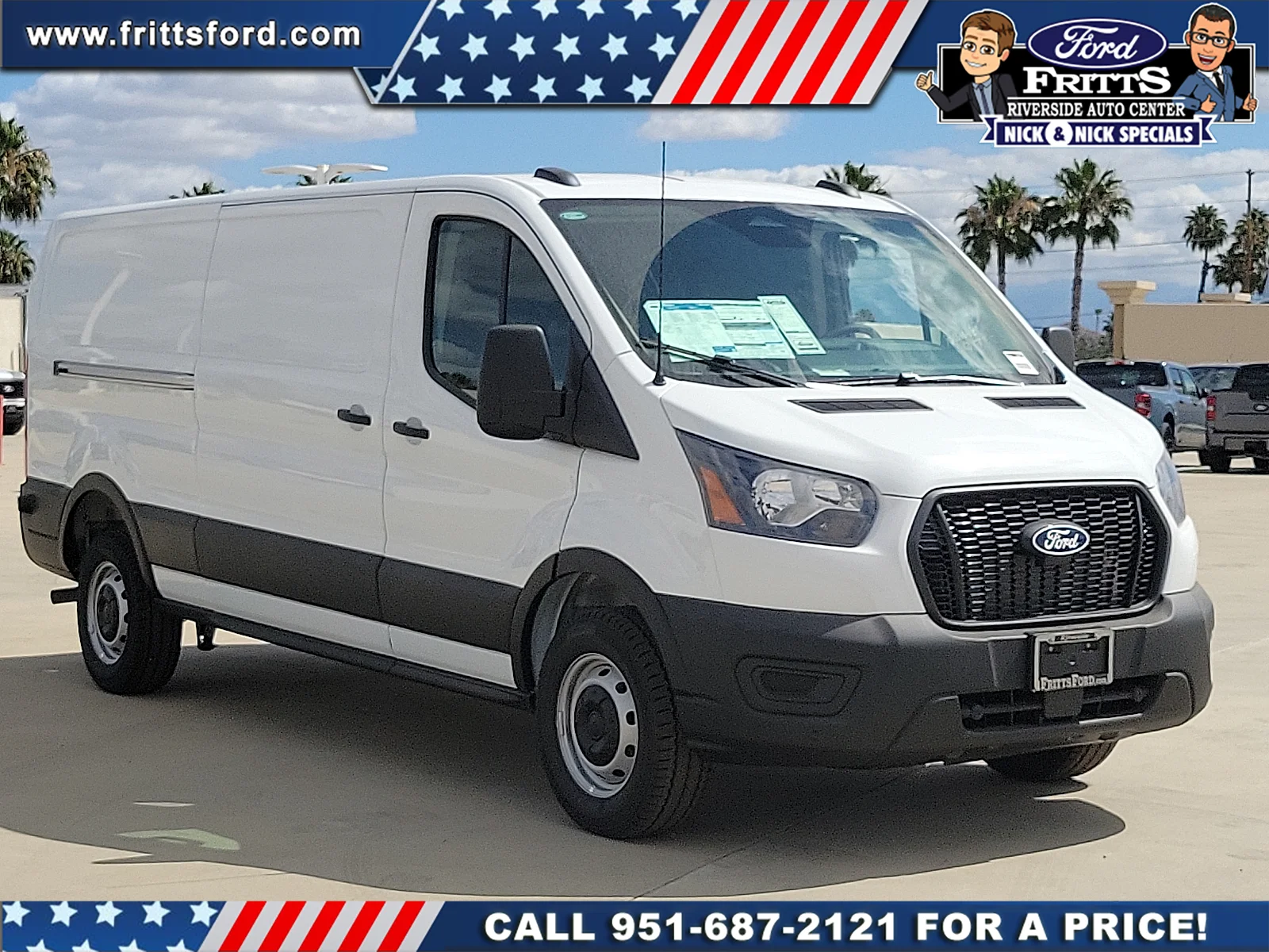 New 2026 Oxford White Ford Cargo Van image 24