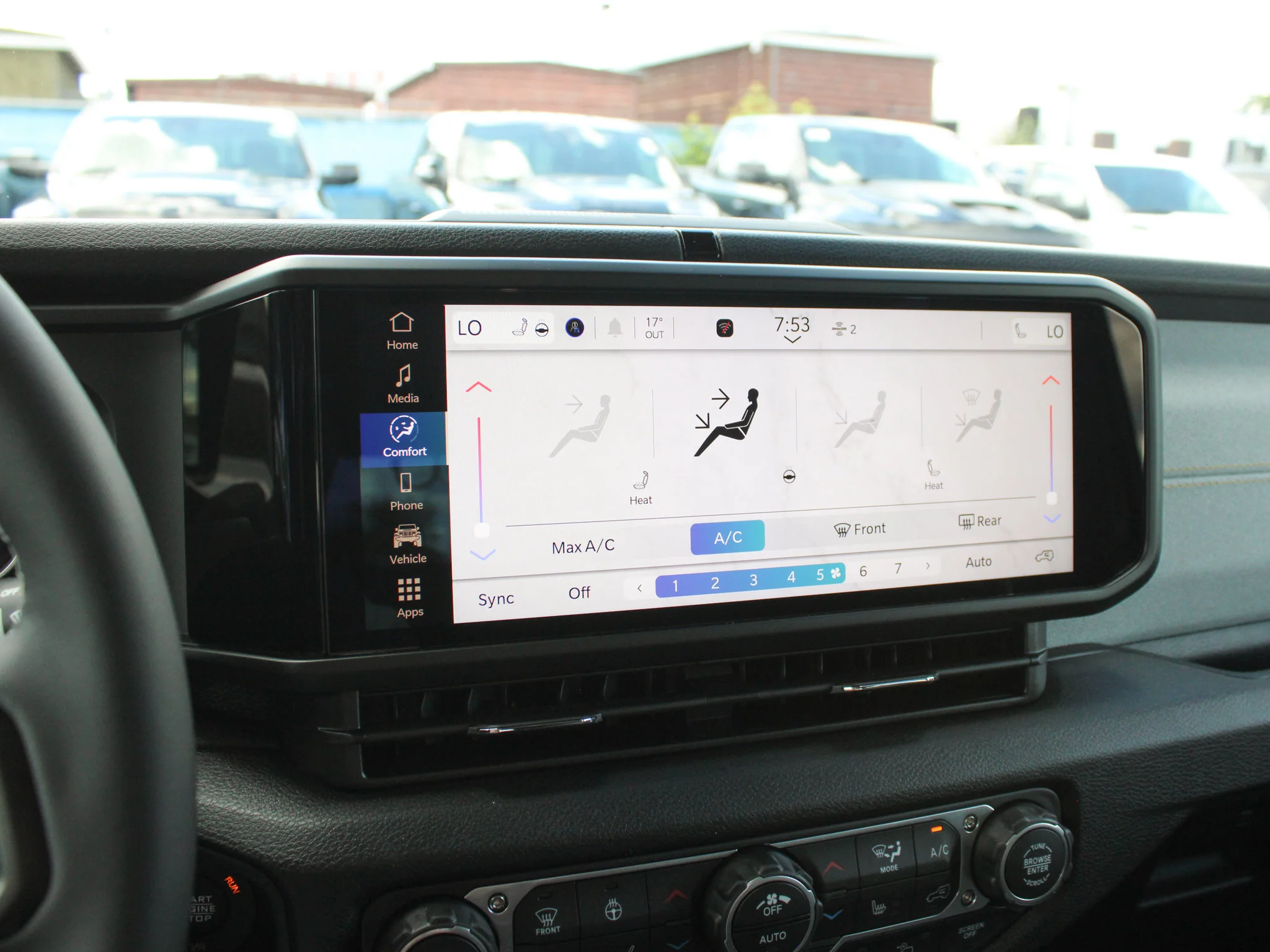 New 2026 Dark blue Jeep Sport S* 4 Door 4x4, Remote Start, Heated Seats/Wheel, Safety Group image 17