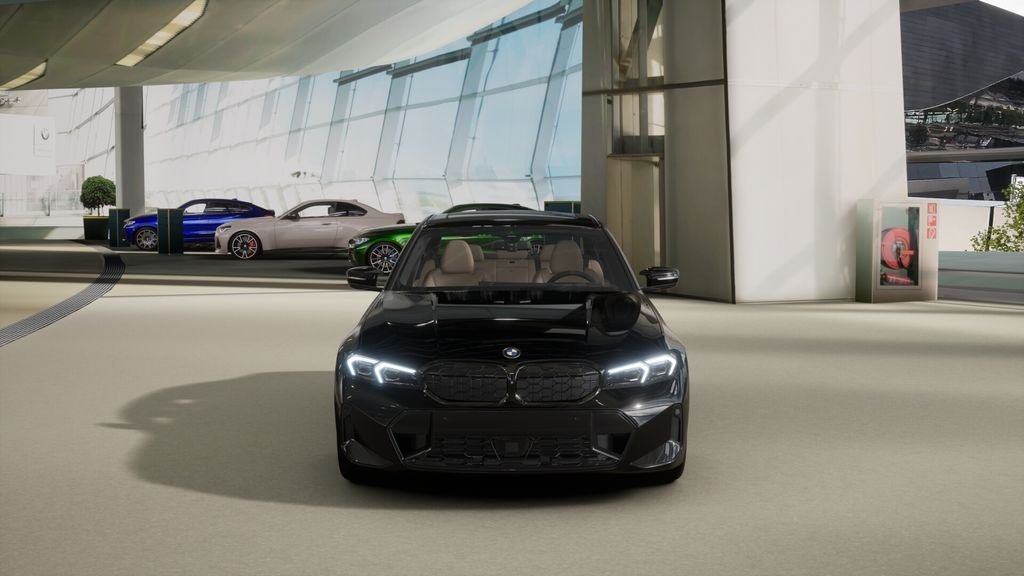 New 2026 Black Sapphire Metallic BMW M340i image 3