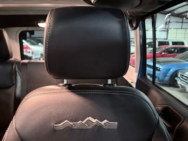 Used 2014 Blue Jeep Unlimited Sahara image 16
