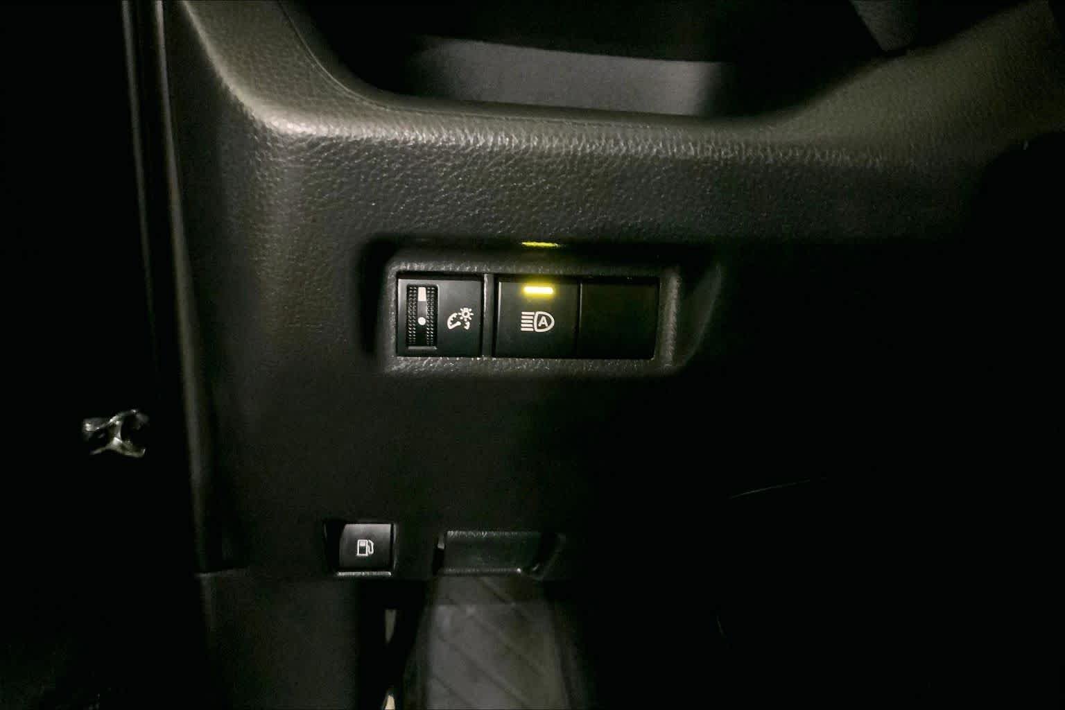 Used 2025 Midnight Black Metallic Toyota Hybrid LE image 35