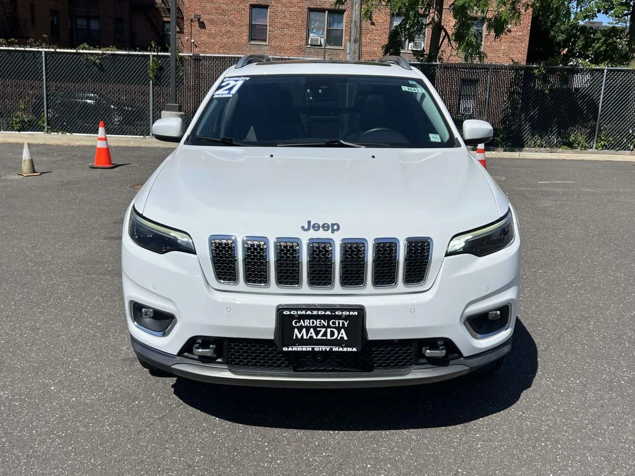 Used 2021 Bright White Clearcoat Jeep Limited 4x4 image 13