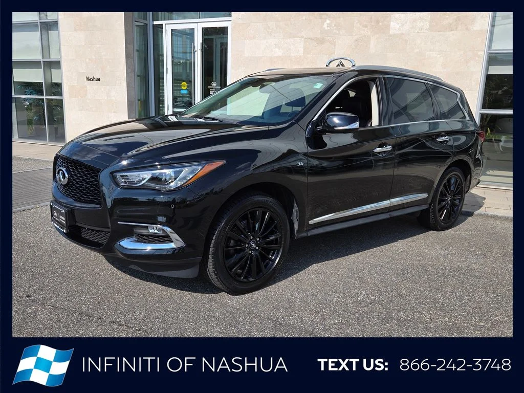 Certified Used 2017 Black INFINITI MIDNIGHT PKG image 2