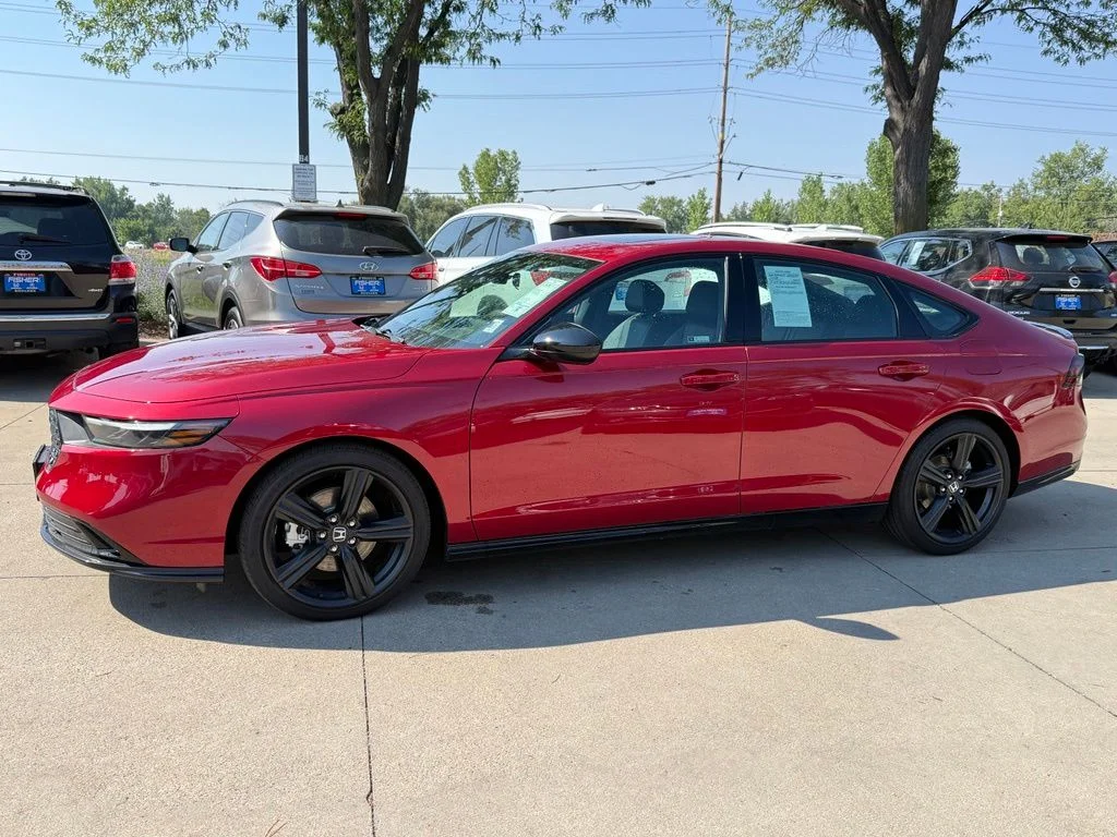 Certified Used 2025 Radiant Red Metallic Honda Sport-L image 7