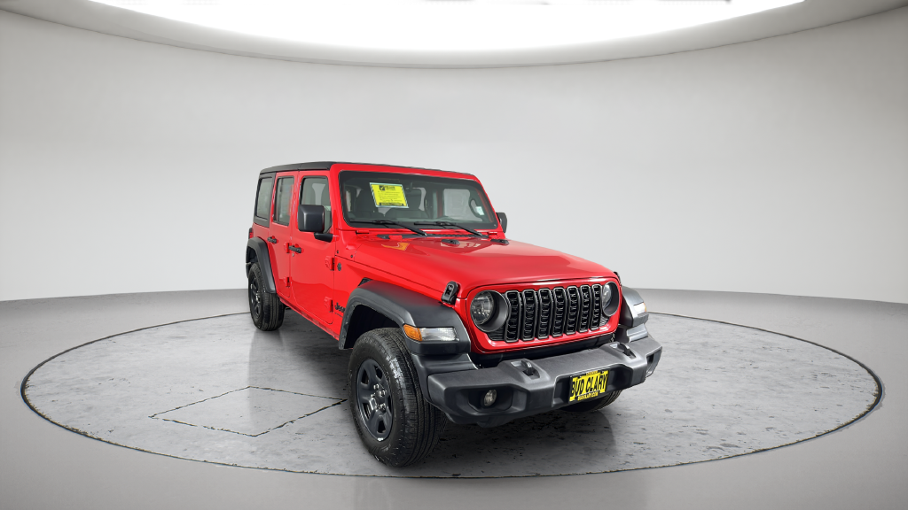 Used 2024 Red Clearcoat Jeep Sport image 5