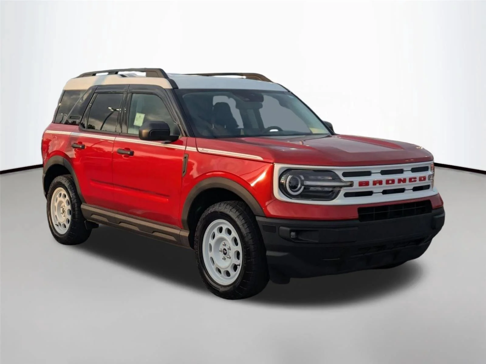 Used 2024 Hot Pepper Red Metallic Tinted Clearcoat Ford Heritage image 3
